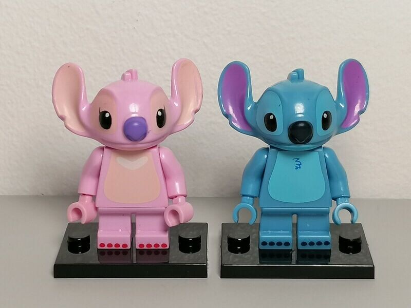 Angel And Stich minifigure From Lilo and Stitch Movie