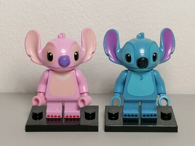 Angel And Stich minifigure From Lilo and Stitch Movie