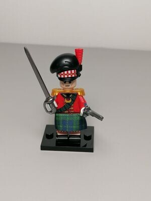Officer of the Highland infantry minifigure