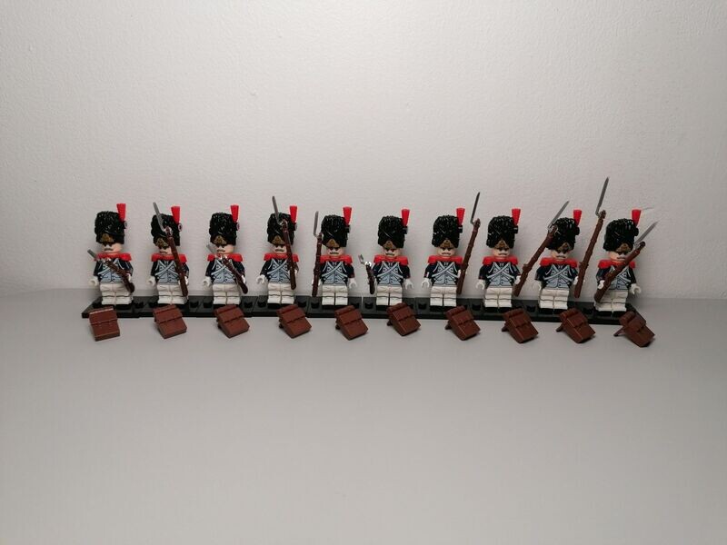 Old Guard minifigure  Napoleonic lot