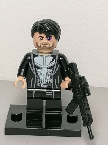 Punisher minifigure from Marvel