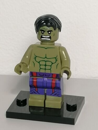 Hulk minifigure from Marvel Comics