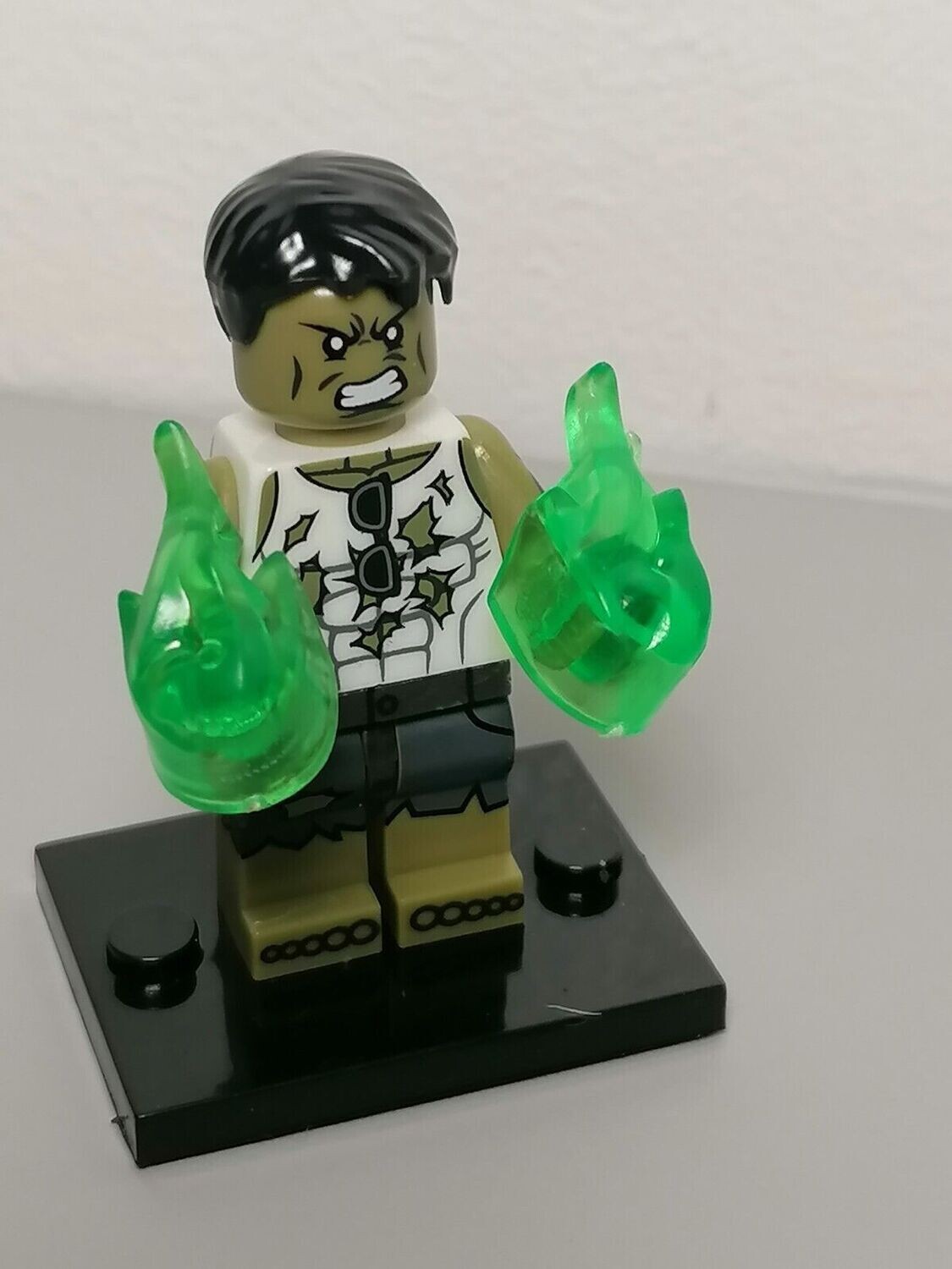 Hulk minifigure from Marvel Comics