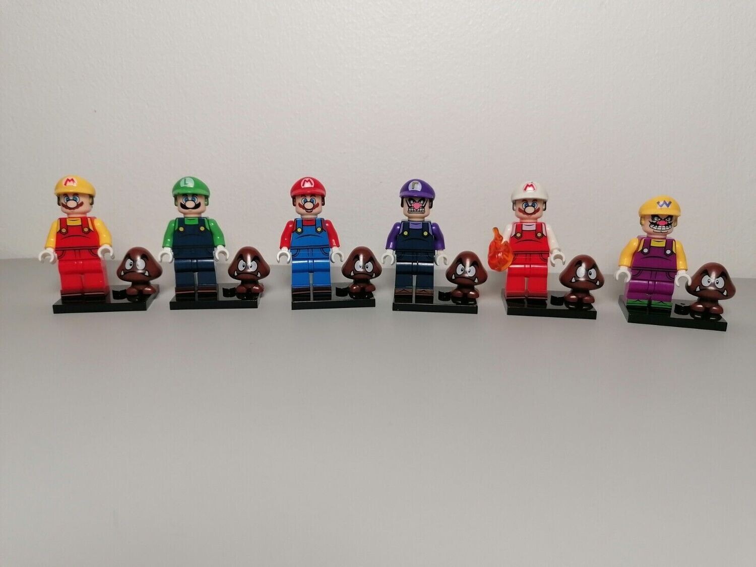 Mario Bros minifigure lot from Nintendo video game
