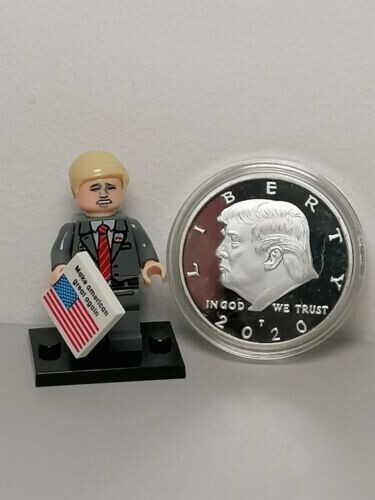 Trump minifigure Potu With Coin