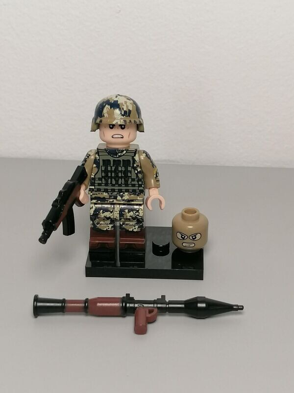 Ukraine soldier minifigure