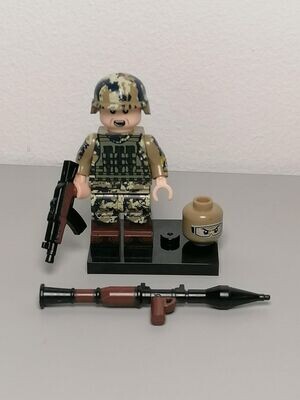 Ukrainian soldier minifigure