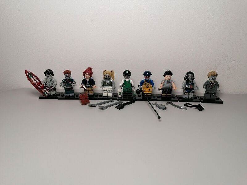 Zombie minifigurine lot