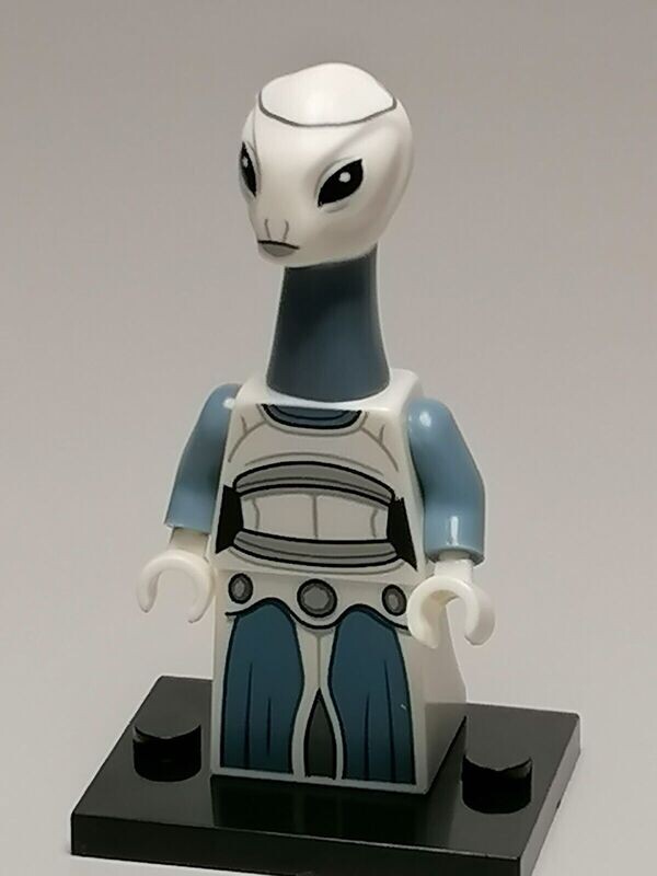 Star Wars Kaminoan minifigure from Bad Watch