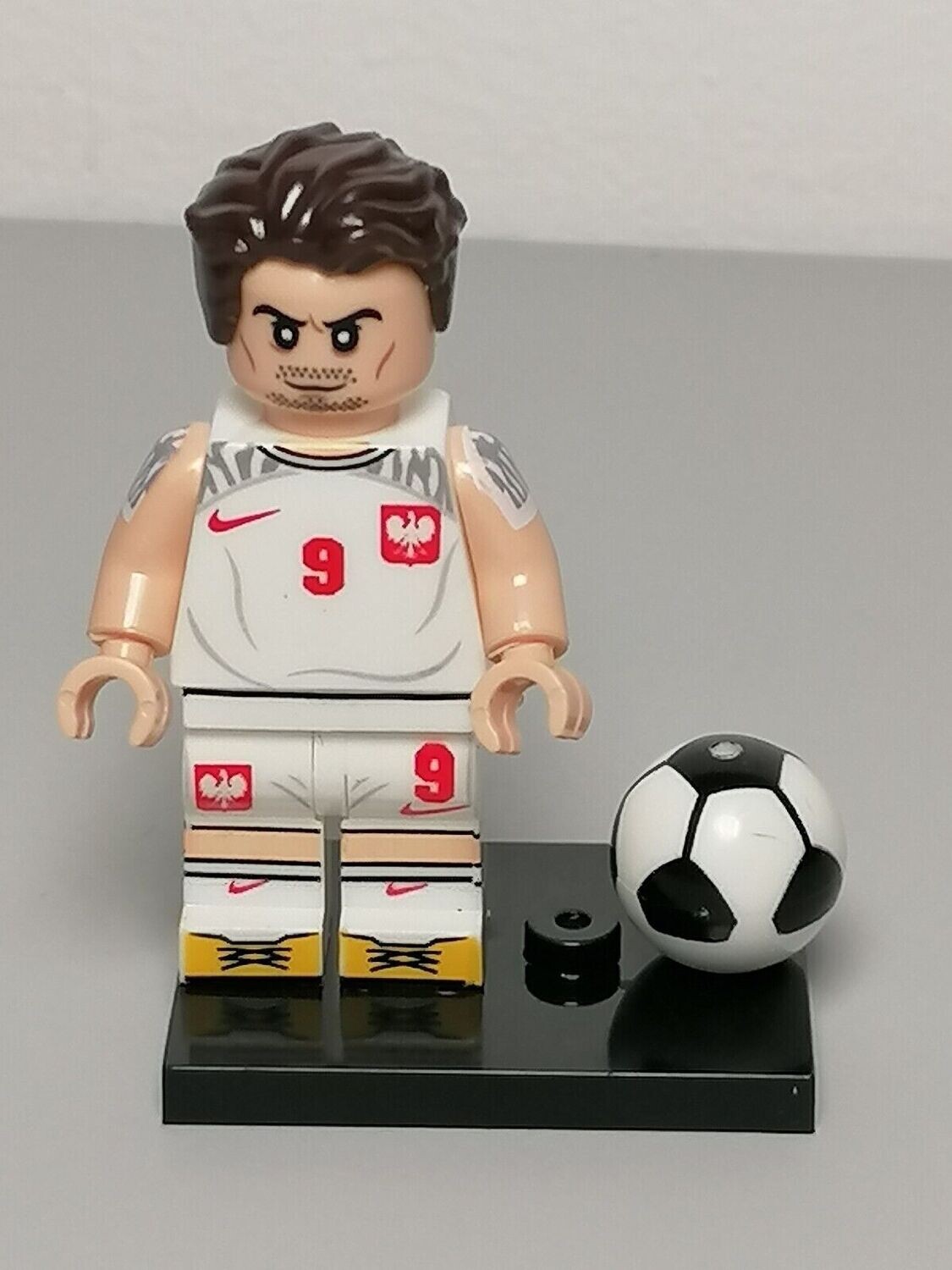 Football Lemandowski minifigure Soccer