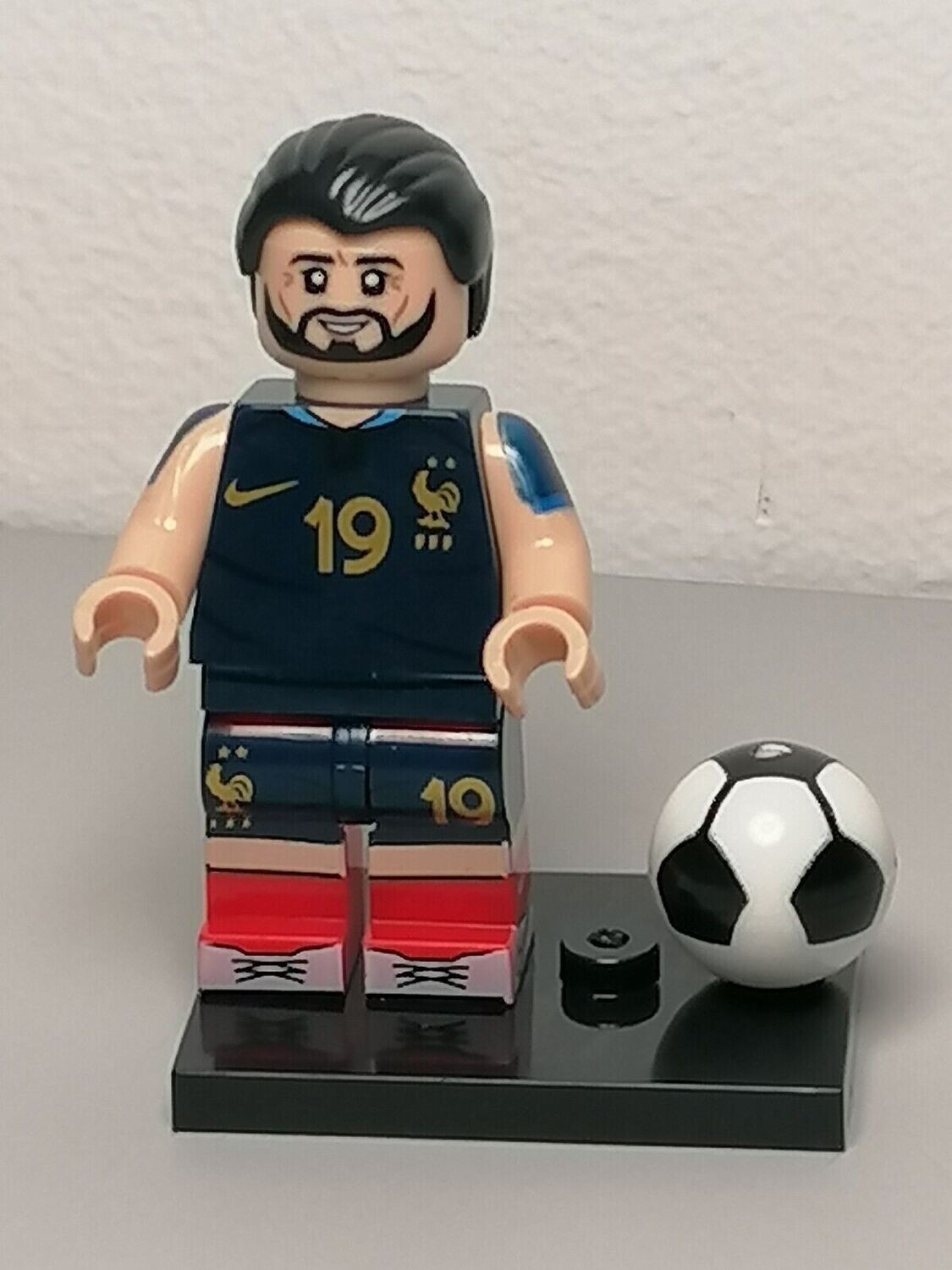 Football Benzema minifigure Soccer