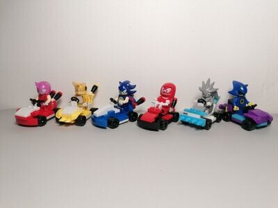 Sonic minifigure lot from Sega