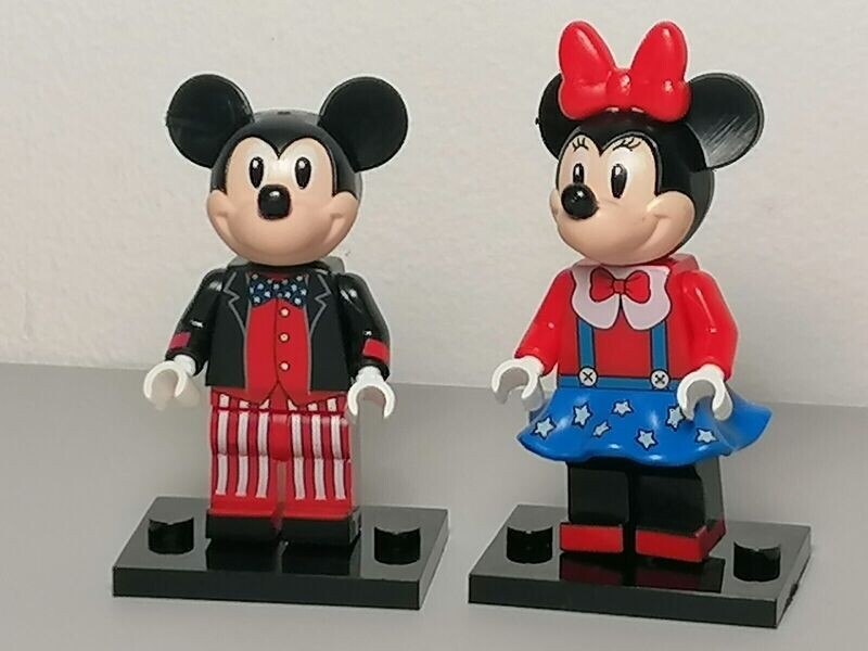 Mickey and Minie minifigure from Disney
