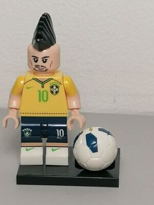Football Neymar Jr minifigure Soccer