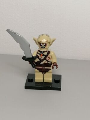 Orc soldier minifigure from LOTR