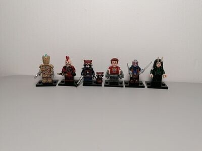 Guardians of the galaxy minifigure lot from Marvel