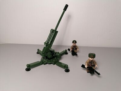 WW2 Russian canon with minifigures