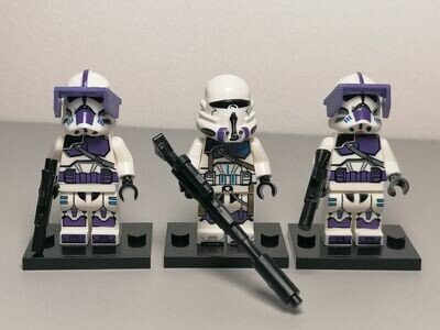 187th Clones Trooper minifigure purple Battalion lot