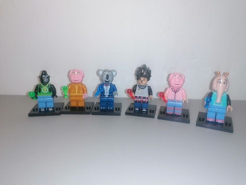 Sing anime minifigure lot tous en scène