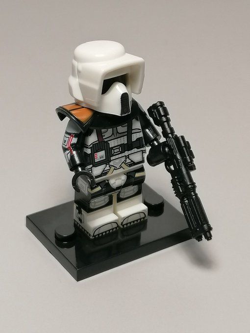 Star Wars Scout trooper commander minifigure