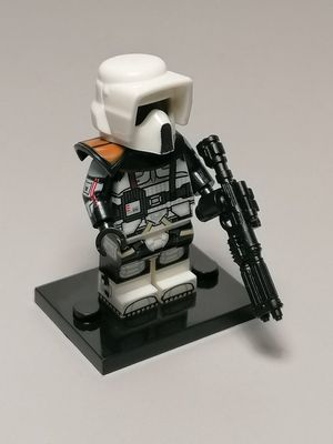 Star Wars Scout trooper commander minifigure