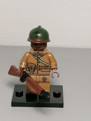 WW2 French soldier minifigure infantery regiment