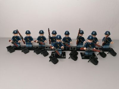 Union soldier minifigure lot