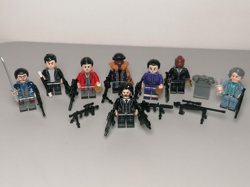 John Wick minifigure Continental lot