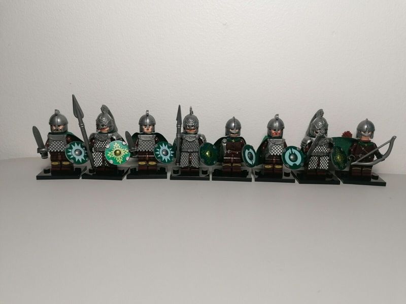 Lord Of The Rings minifigure Rohan Faction Lot LOTR Medieval Brick