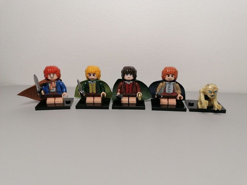 Lord Of The Rings minifigure Hobbits Faction Lot LOTR Medieval Brick