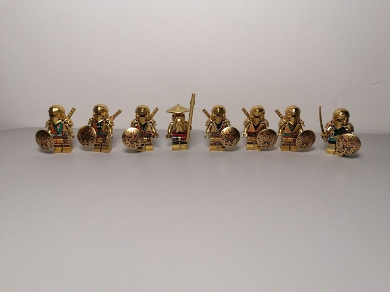 Ninjago minifigure lot Golden Edition