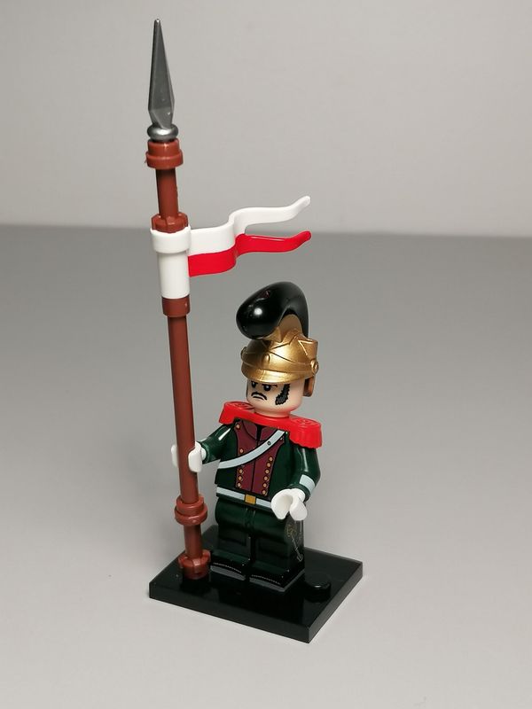 Napoleonic minifigure French Lancer