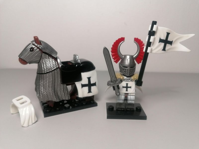 Medieval minifigure For Castle Diorama Teutonic Faction