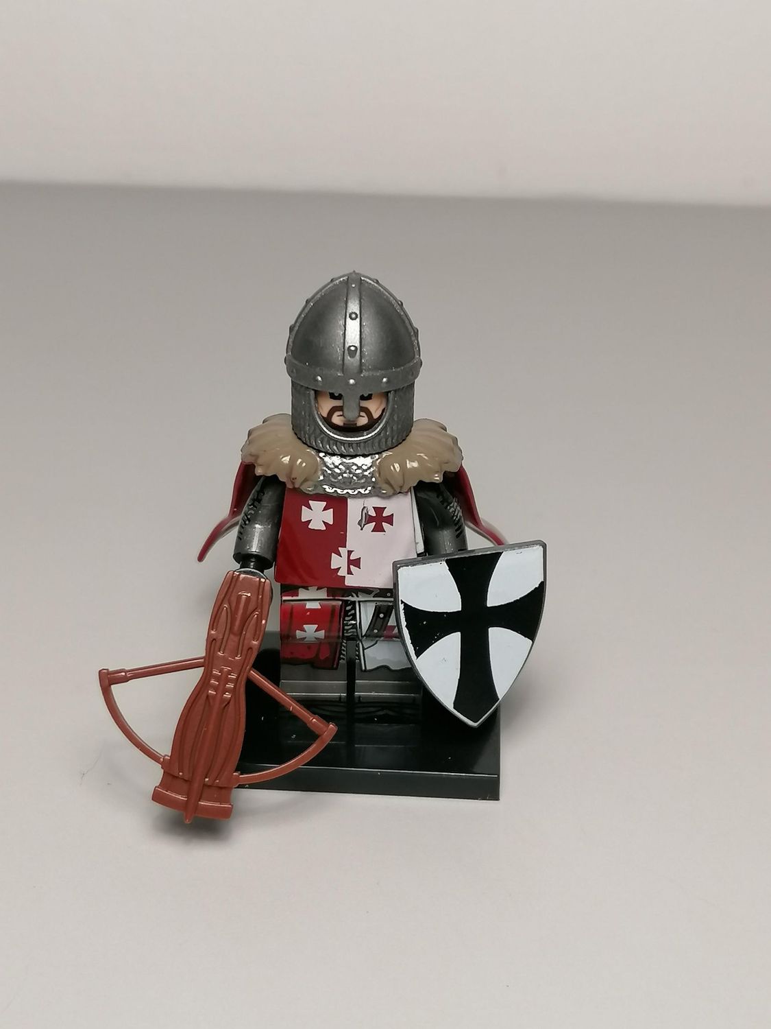 Medieval minifigure Fighter For Castle Diorama Ibelin Faction