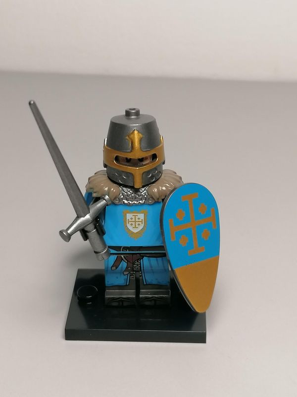 Medieval minifigure For Castle Diorama Holy Sepulcher Faction