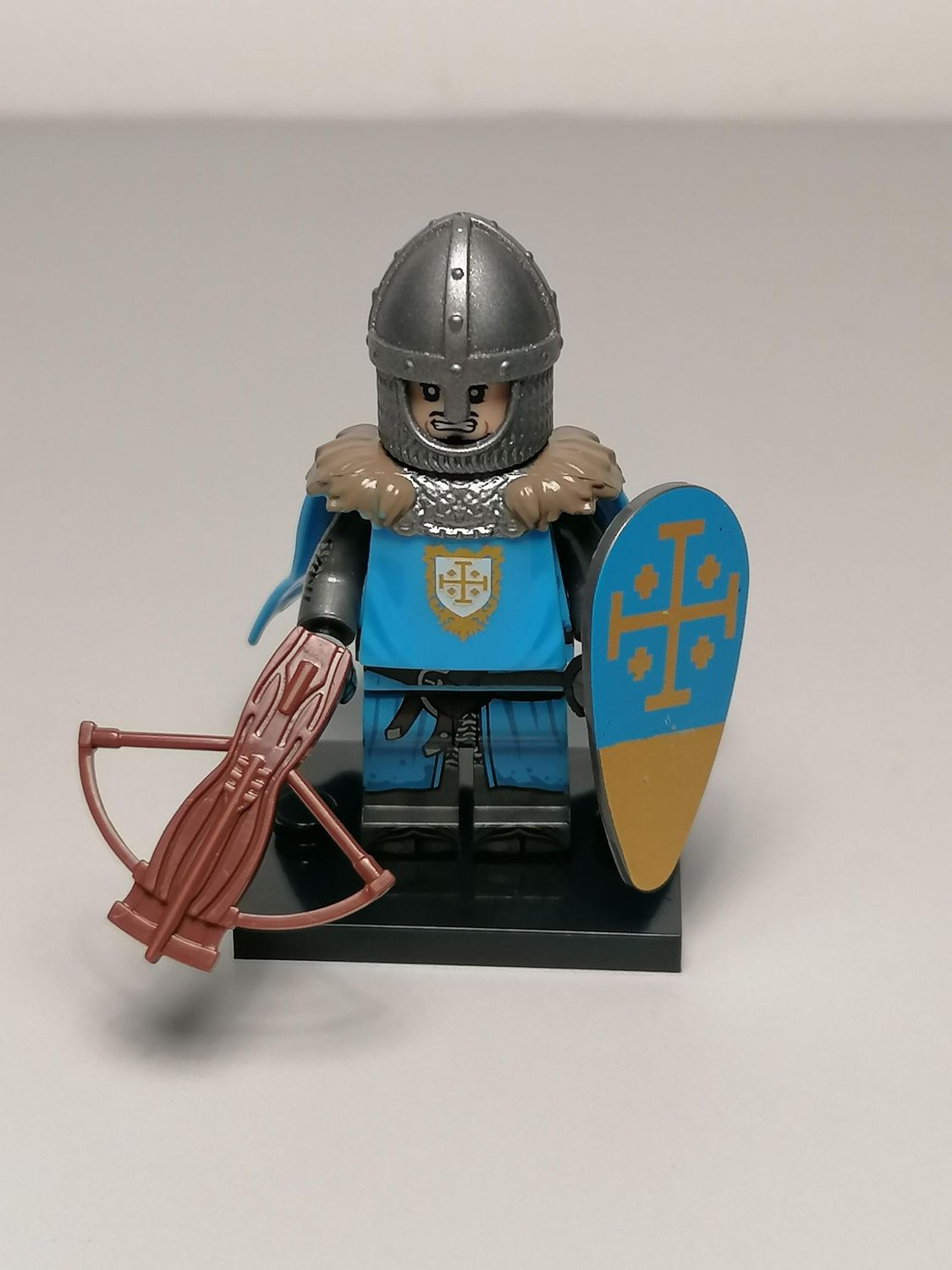 Medieval minifigure For Castle Diorama Holy Sepulcher Faction