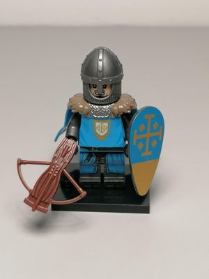 Medieval minifigure For Castle Diorama Holy Sepulcher Faction