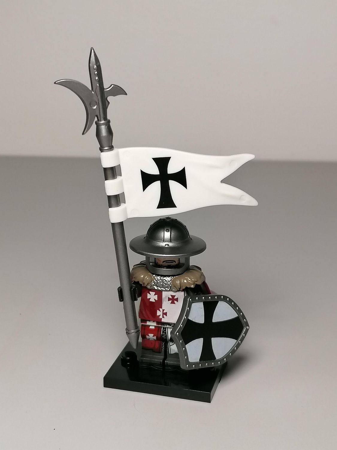 Medieval minifigure Fighter For Castle Diorama Ibelin Faction