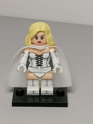 White Queen minifigure X-men Deluxe version Marvel