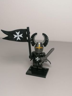 Medieval minifigure For Castle Diorama Knights Hospitaller Faction