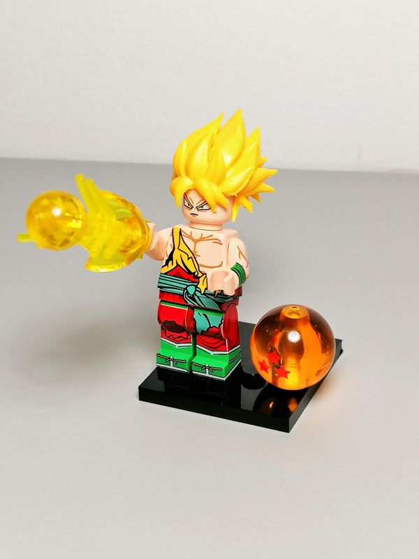 Dragon Ball Z minifigure super Saiyan