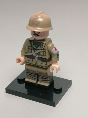 WW2 French Officer minifigure Health Service Captain