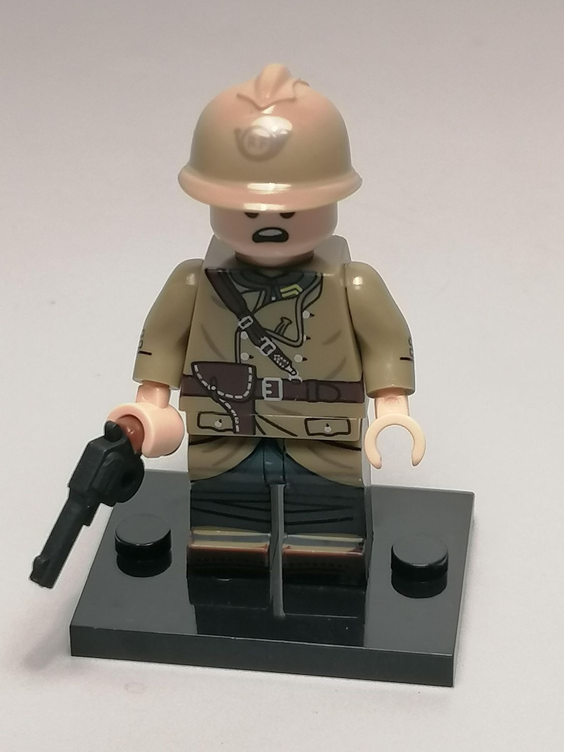 WW2 French Officer minifigure Hunter Régiment Lieutenant