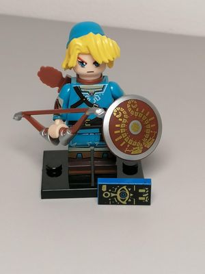 Zelda minifigure from Nintendo video game