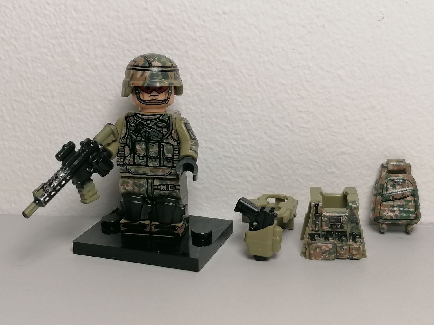 US military minifigure deluxe version