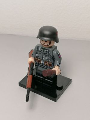 WW2 Nordland legion soldier with Norvegian arm-patch