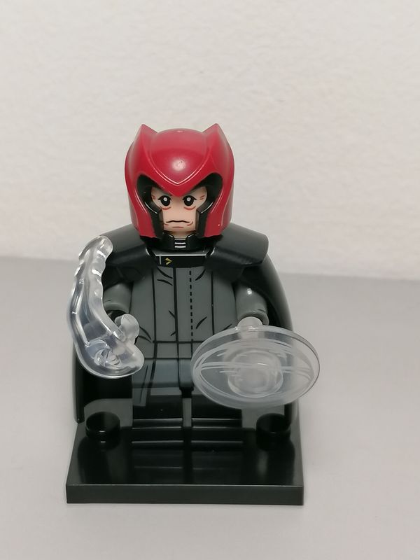 Magneto minifigure from Marvel movie