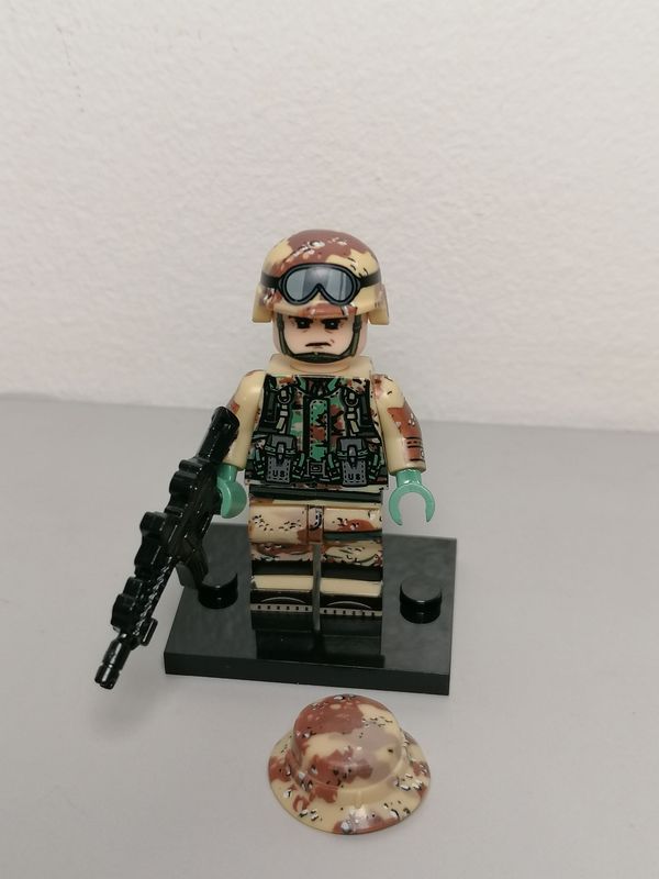 US military minifigure deluxe version