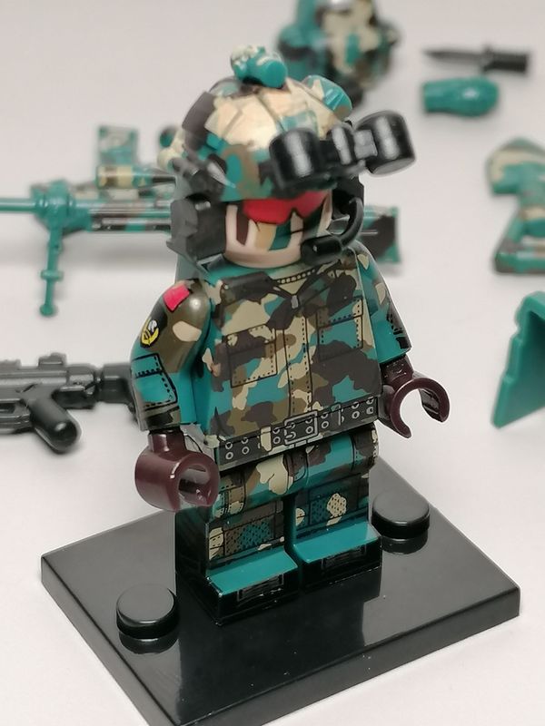 China Spécial forces minifigure deluxe version
