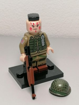 WW2 US paratrooper soldier minifigure